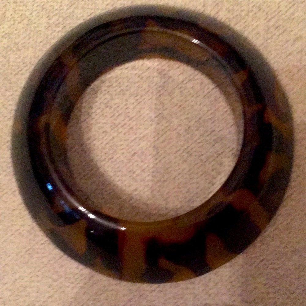 Lucite Tortoise Shell Vintage Bracelet